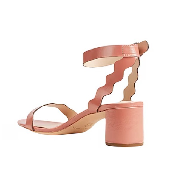 NEW Leather Loeffler Randall Women’s Mid Heel Sandal Genuine Leather - Picture 6 of 6